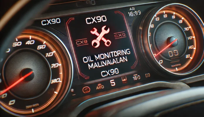 cx90 oil monitoring malfunction message