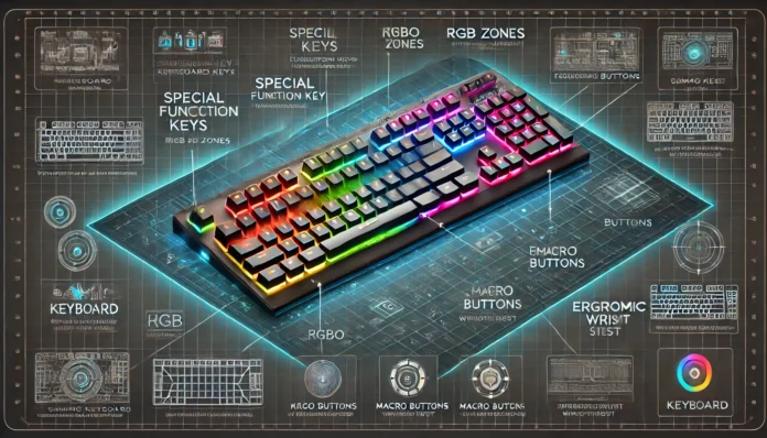 gaming keyboard layout